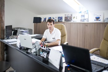 Šéfova kancelář zblízka Šéfova kancelář zblízka