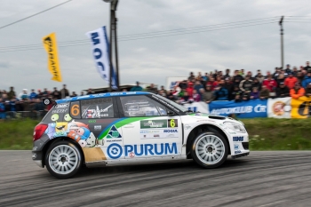 Rallye Šumava Klatovy 2014 (Vít Bezděkovský a Vladislav Maschl)