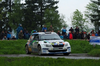 Rallye Šumava Klatovy 2014 (Vít Bezděkovský a Vladislav Maschl)