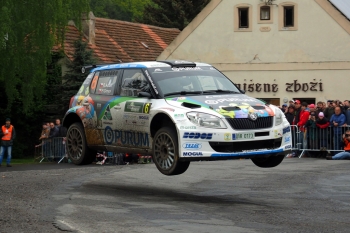 Rallye Šumava Klatovy 2014 (Vít Bezděkovský a Vladislav Maschl)