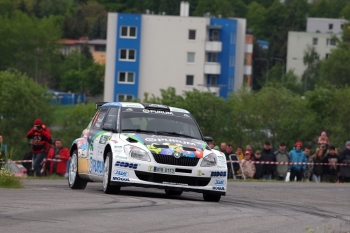 Rallye Šumava Klatovy 2014 (Vít Bezděkovský a Vladislav Maschl)