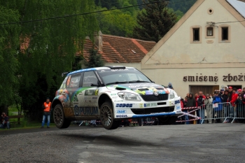 Rallye Šumava Klatovy 2014 (Vít Bezděkovský a Vladislav Maschl)