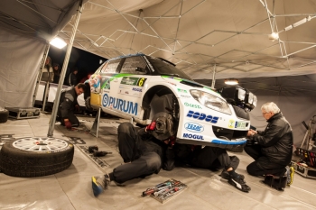 Rallye Šumava Klatovy 2014 (Vít Bezděkovský a Vladislav Maschl)