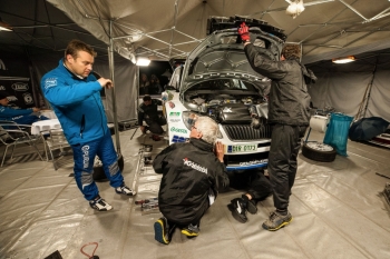 Rallye Šumava Klatovy 2014 (Vít Bezděkovský a Vladislav Maschl)