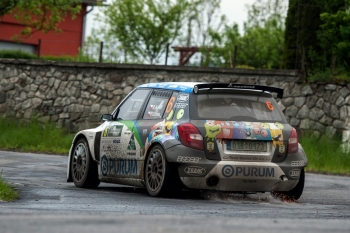 Rallye Šumava Klatovy 2014 (Vít Bezděkovský a Vladislav Maschl)