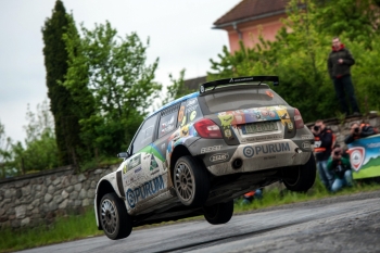 Rallye Šumava Klatovy 2014 (Vít Bezděkovský a Vladislav Maschl)