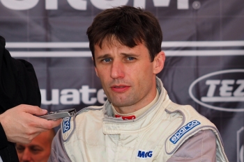 Rallysprint Kopná 2014 (Víťa Bezděkovský a Christian Salzmann)