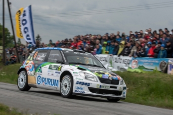 Rallye Šumava Klatovy 2014 (Vít Bezděkovský a Vladislav Maschl)