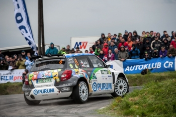 Rallye Šumava Klatovy 2014 (Vít Bezděkovský a Vladislav Maschl)