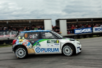 Rallye Šumava Klatovy 2014 (Vít Bezděkovský a Vladislav Maschl)